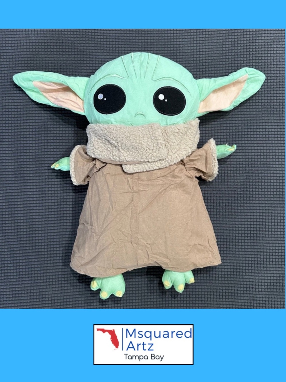 Star Wars The Mandalorian Grogu Baby Yoda Plush Stuffed Toy Character